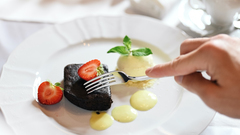 Zážitkové 4chodové menu v zámecké restauraci Chateau Ctěnice v Praze-Vinoři