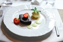 Zážitkové 4chodové menu v zámecké restauraci Chateau Ctěnice v Praze-Vinoři
