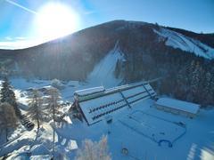 Krkonošský wellness pobyt v Hotelu Skicentrum Harrachov s polopenzí a návštěvou Relax centra pro dva
