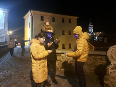 Nemoc šlechtičny: Hledání léku v Českém Krumlově - venkovní úniková hra