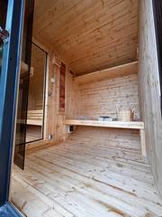 Císařský medový glamping na úpatí Krušných hor - panoramatická finská sauna