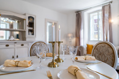 Boutique hotel Soukeníkův dům - snídaně při svíčkách