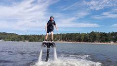 Let na flyboardu