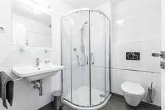 Hotel Mandát na břehu Vltavy - koupelna