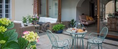 Tříchodové degustační menu v Monastery Garden Bistro