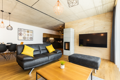 VIP vila - obývací pokoj