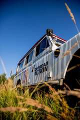Kurz off-roadového řízení Land Roveru v bývalém vojenském areálu