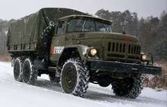 Řízení vojenského nákladního auta Tatra 815