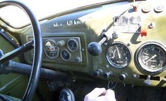 Řízení vojenského nákladního auta Tatra 815