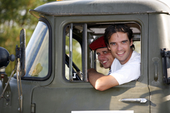 Řízení vojenského nákladního auta Tatra 815