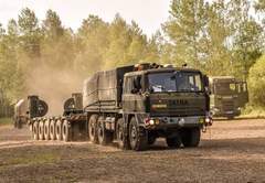 Řízení vojenského nákladního auta Tatra 815
