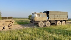Řízení vojenského nákladního auta Tatra 815