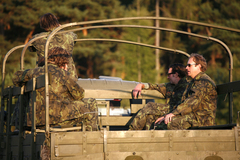 Řízení vojenského nákladního auta Tatra 815