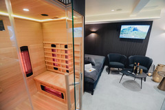 Privátní lázně s kanadskou vířivkou a infrasaunou - zóna GOLD
