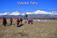 Zimní expediční let balónem přes Vysoké Tatry