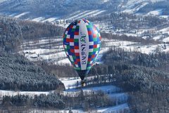Zimní expediční let balónem přes Vysoké Tatry