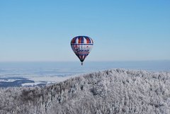 Zimní expediční let balónem přes Vysoké Tatry