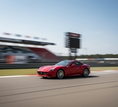 Jízda ve Ferrari California T na závodním okruhu Slovakiaring