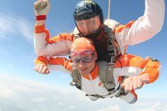 Tandemový seskok Prostějov