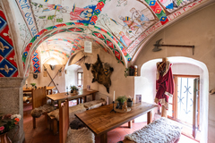 Romantický pobyt na historickém hradu Vildštejn se snídaní a degustační večeří pro 2 osoby