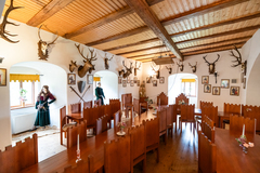 Romantický pobyt na historickém hradu Vildštejn se snídaní a degustační večeří pro 2 osoby