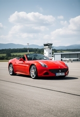 Jízda ve Ferrari California T na letišti Žilina