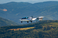 Pilotem českého letounu Sparrow ML na zkoušku