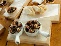 Degustační menu na šnečí farmě v Praze pro dva