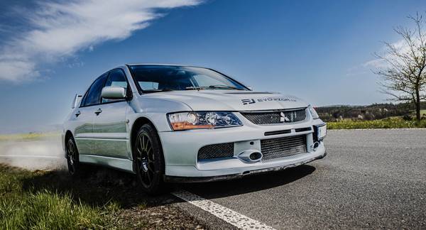 Rally jízda v Mitsubishi Lancer EVO IX Brno