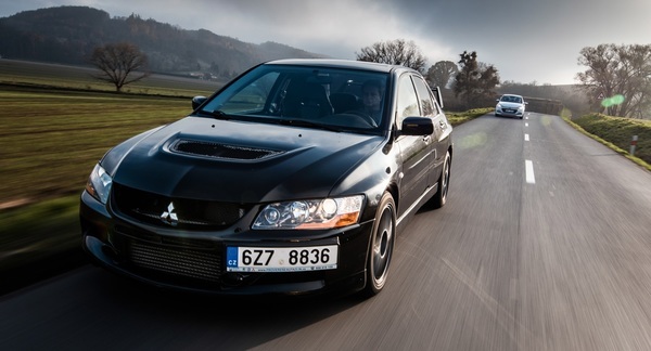 Rally jízda v Mitsubishi Lancer EVO IX Zlín