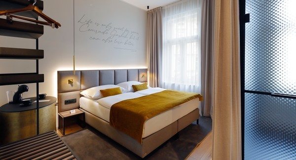 Pobyt plný elegance v butikovém Hotel Prokop Square**** v Praze včetně snídaně 