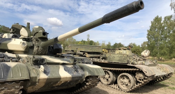 Řízení bojového tanku T55 + pasažér ZDARMA