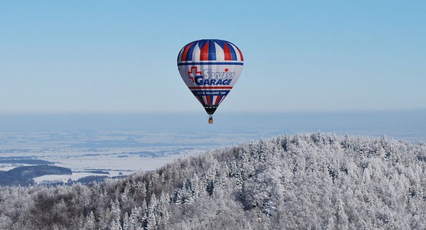 Zimní expediční let balónem přes Vysoké Tatry