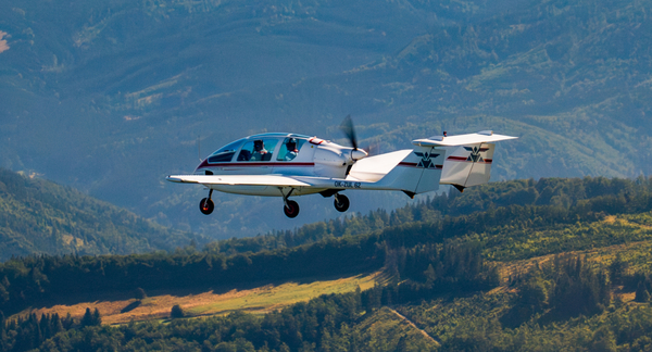 Pilotem českého letounu Sparrow ML na zkoušku Hradec Králové