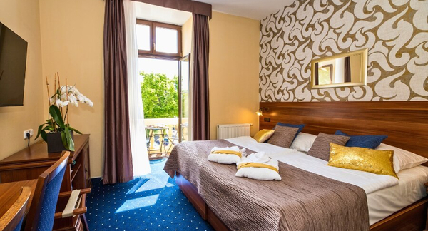 Relaxační pobyt pro dva se snídaní, privátním wellness i masáží v hotelu Hejtmanský dvůr**** na 2 noci