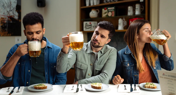 Nachmelená 5chodová degustační večeře s pivním someliérem v centru Prahy