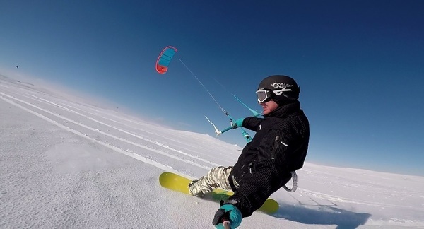 Snowkiting